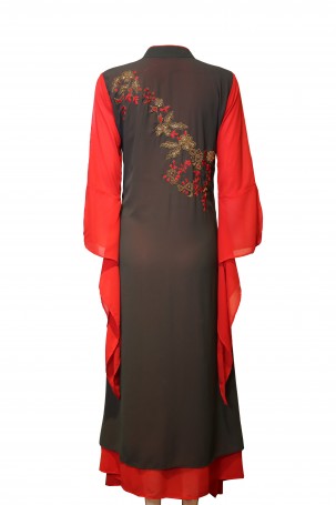 Green & Red Hand Work