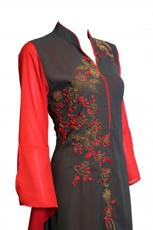 Green & Red Hand Work