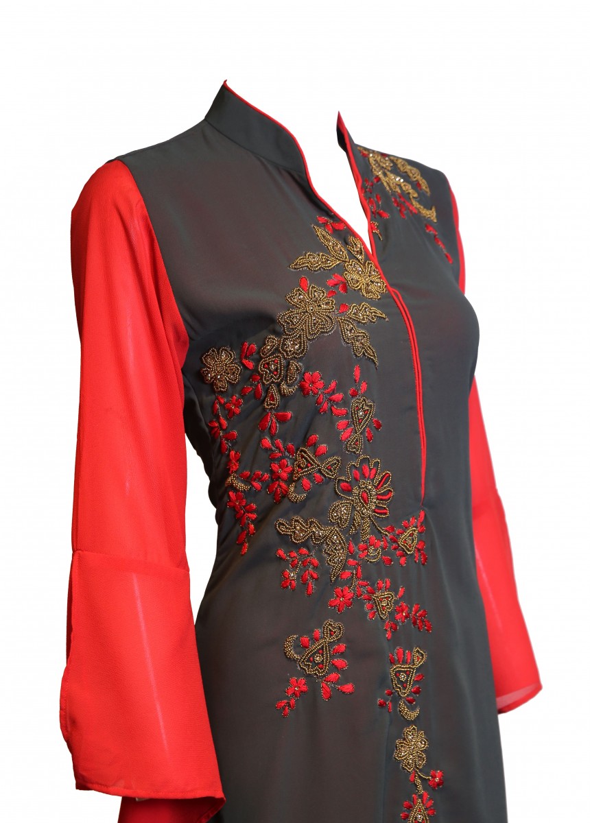 Green & Red Hand Work