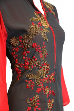 Green & Red Hand Work