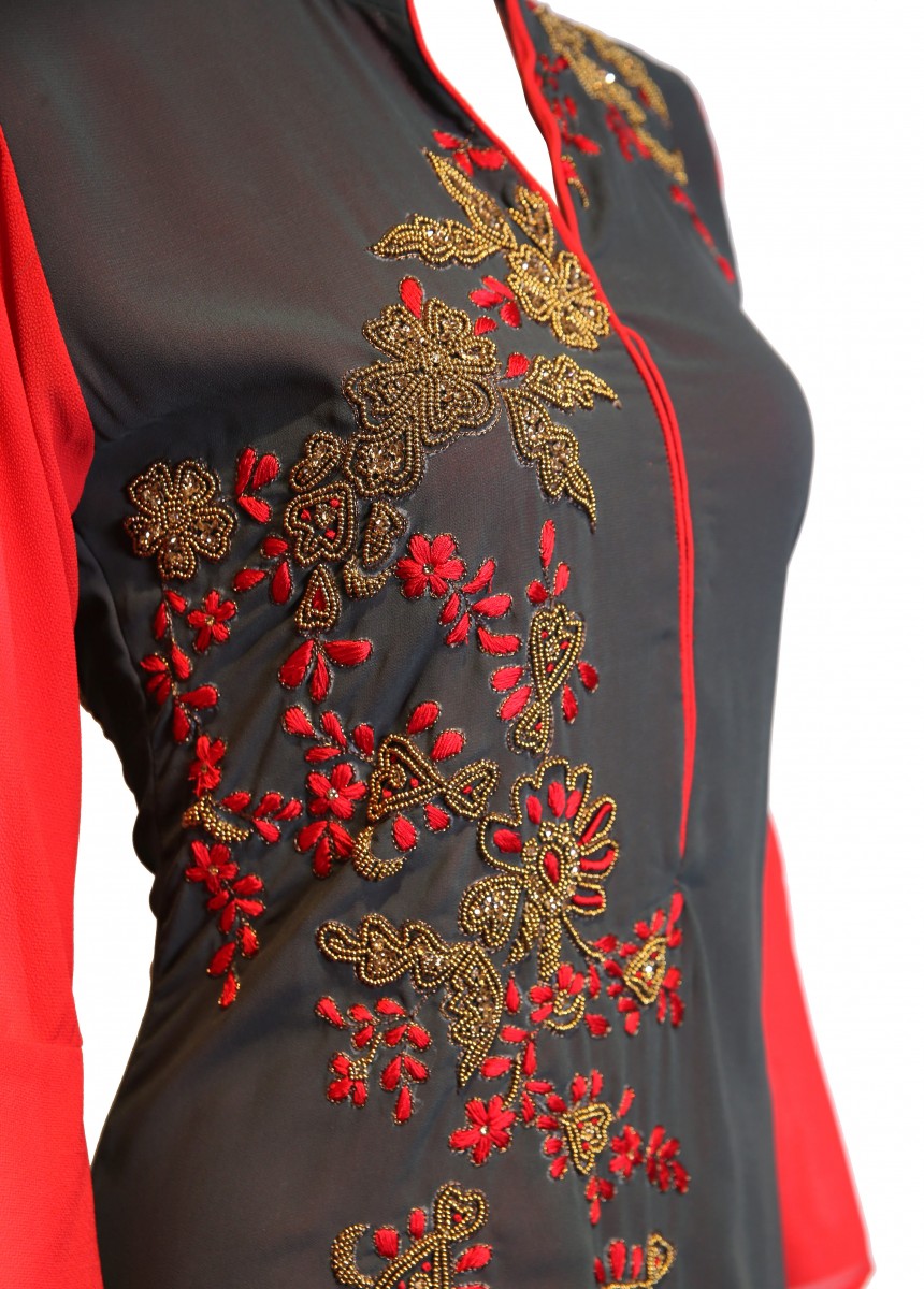 Green & Red Hand Work