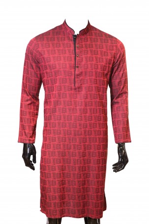 Maroon With Black Contrast